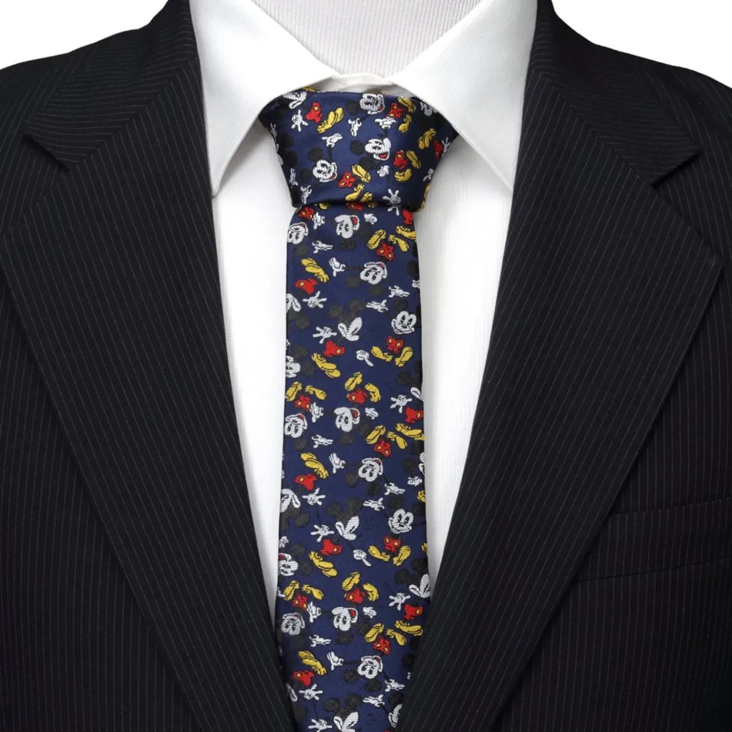 Disney Mickey Action Navy Men's Tie