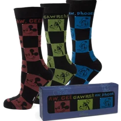 Disney Mickey and Friends Checkered Black Gift Set
