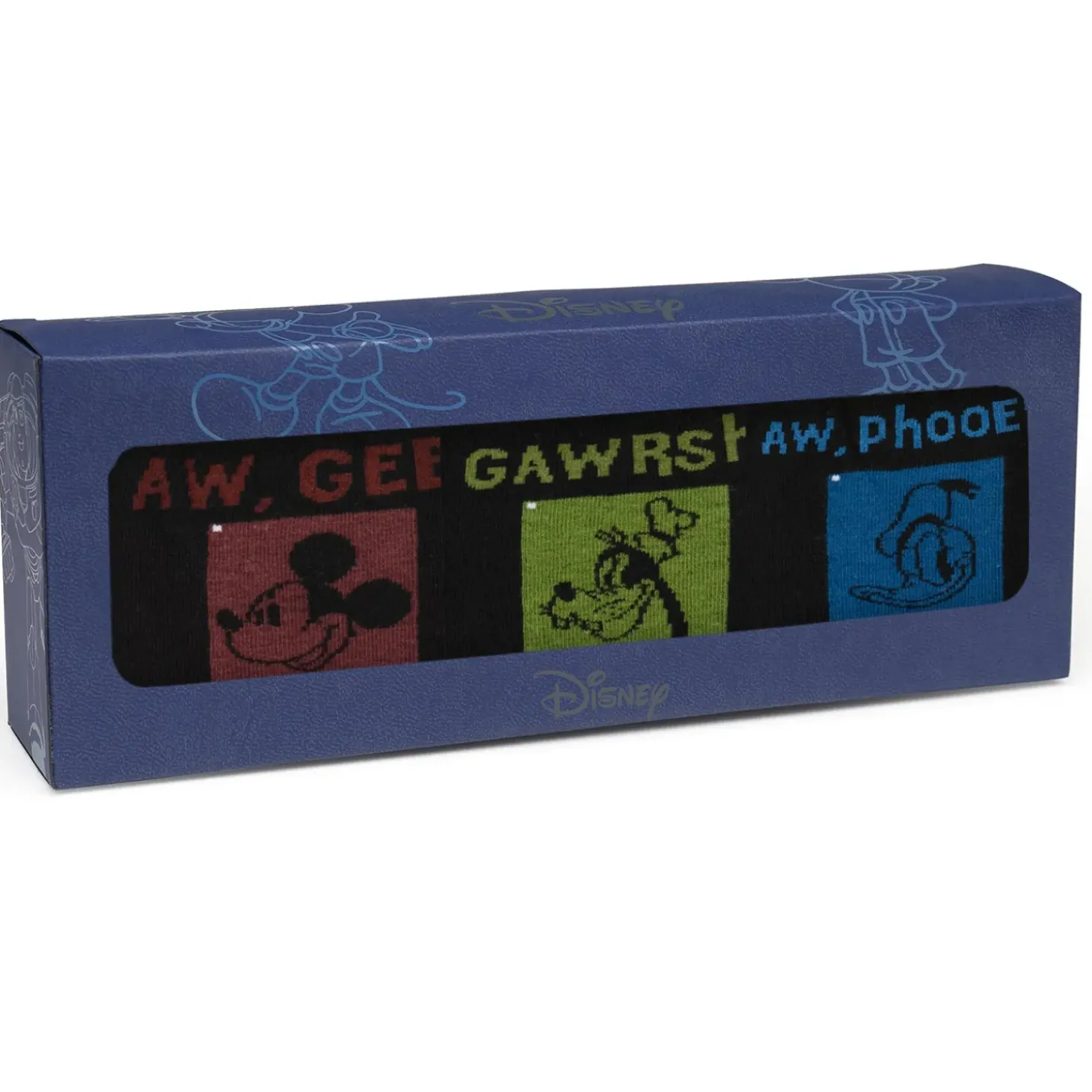 Disney Mickey and Friends Checkered Black Gift Set