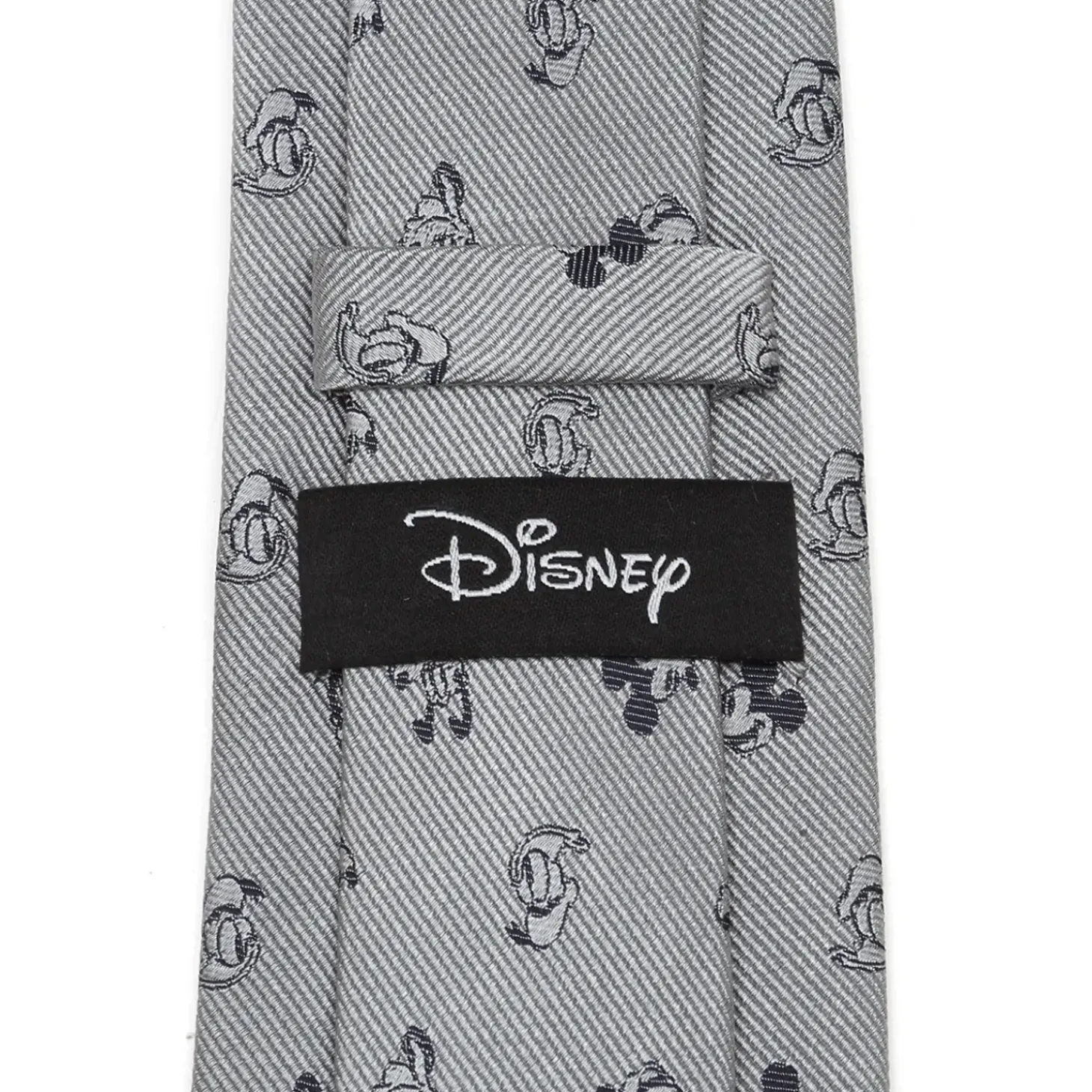 Disney Mickey and Friends Gray Men's Tie