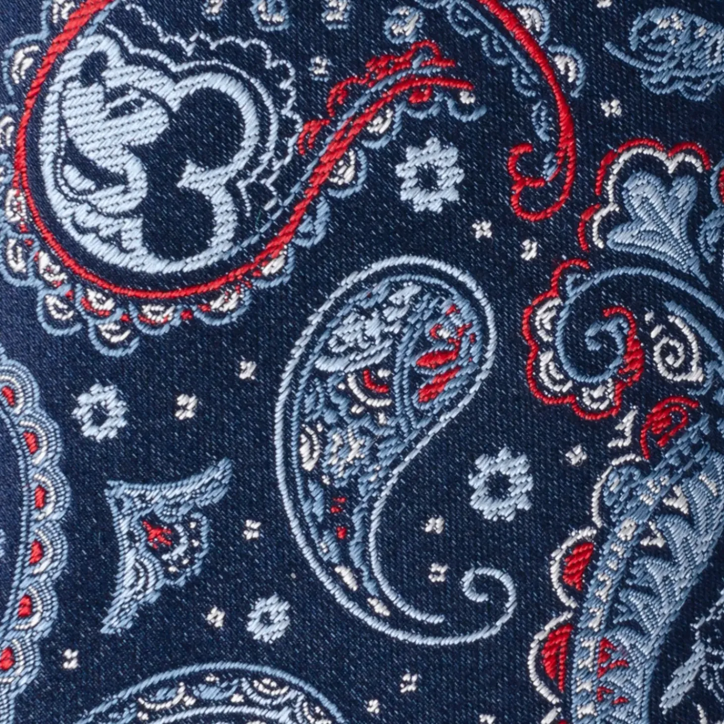 Disney Mickey and Friends Paisley Blue Multi Men's Tie