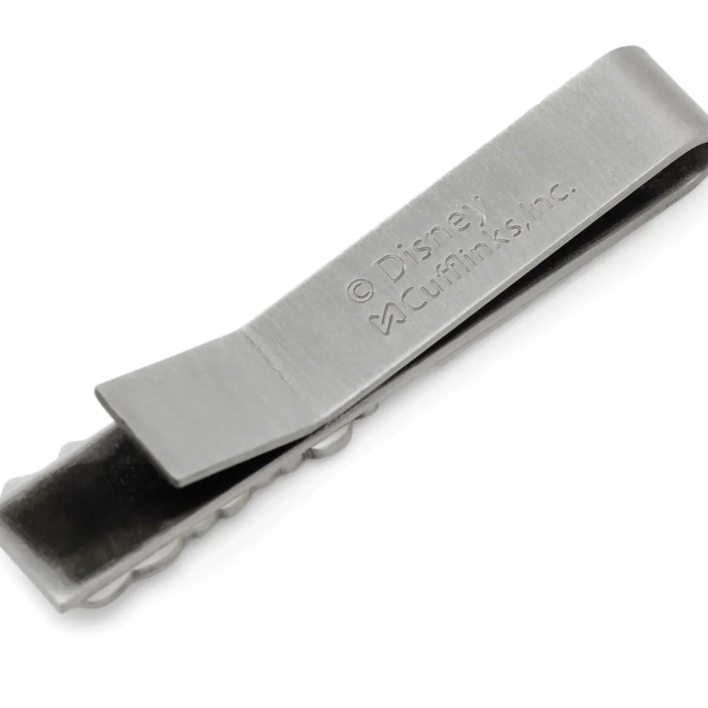 Disney Mickey And Friends Printed Silver Tie Bar