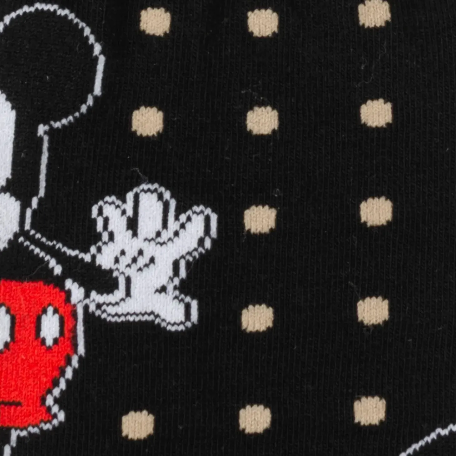 Disney Mickey Dot Sock and Mickey Blue Lapel Pin Gift Set