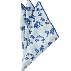 Disney Mickey Floral White Pocket Square