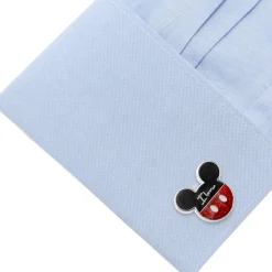 Disney Mickey Minnie "I Love Us" Cufflinks