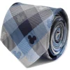 Disney Mickey Mouse Blue Plaid Mens Tie
