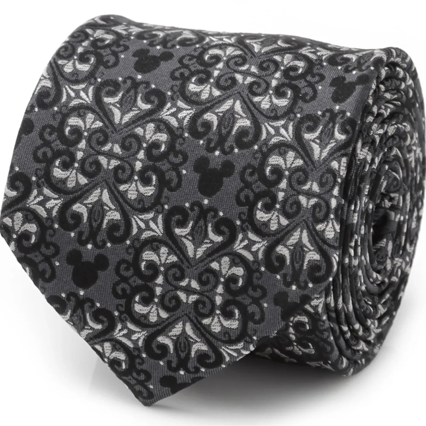 Disney Mickey Mouse Damask Tile Men's Tie