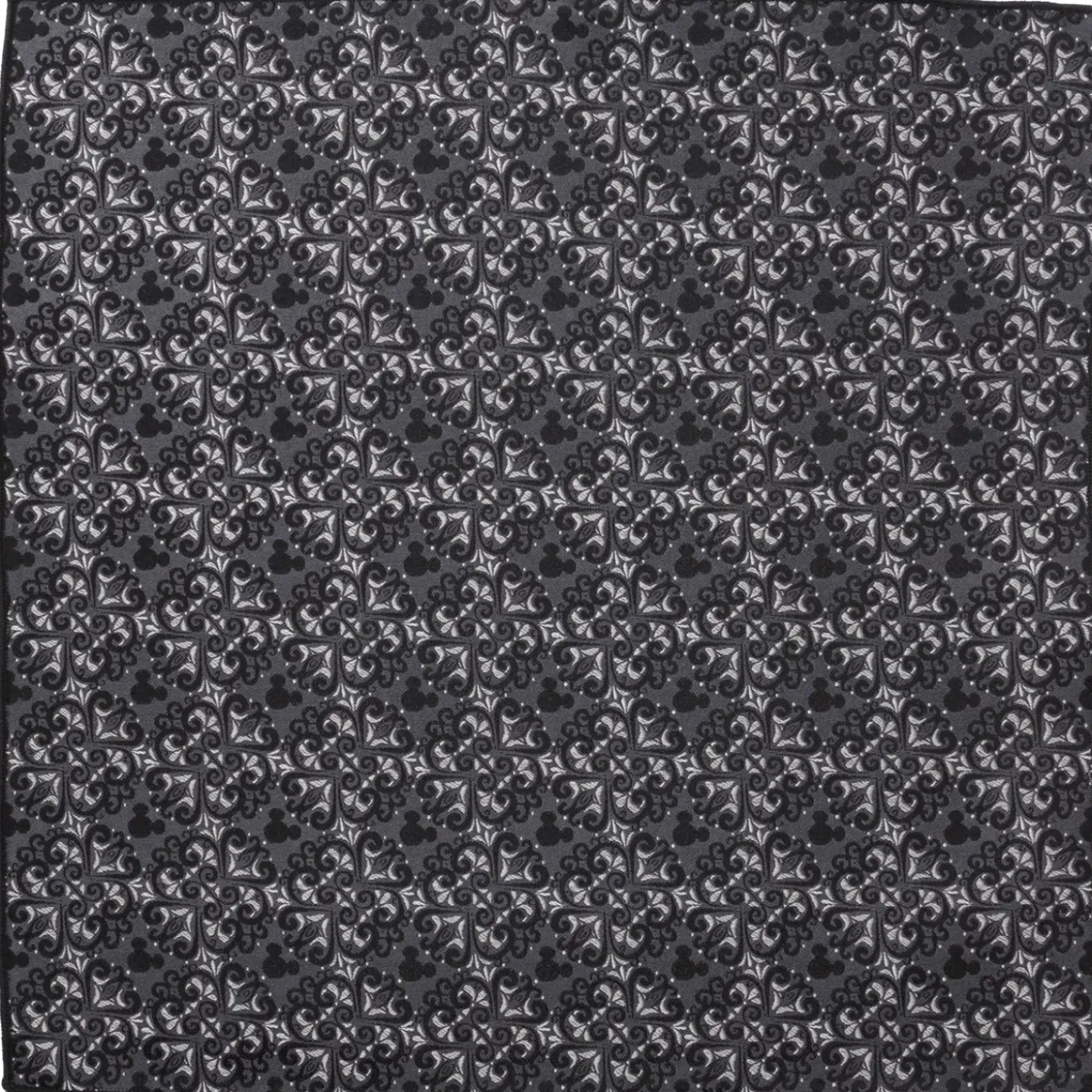 Disney Mickey Mouse Damask Tile Pocket Square
