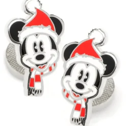 Disney Mickey Mouse Holiday Hat Cufflinks