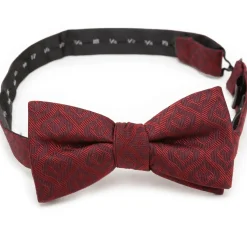 Disney Mickey Mouse Holiday Maroon Bow Tie