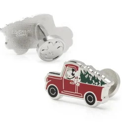 Disney Mickey Mouse Holiday Truck Cufflinks
