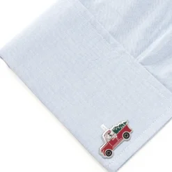 Disney Mickey Mouse Holiday Truck Cufflinks