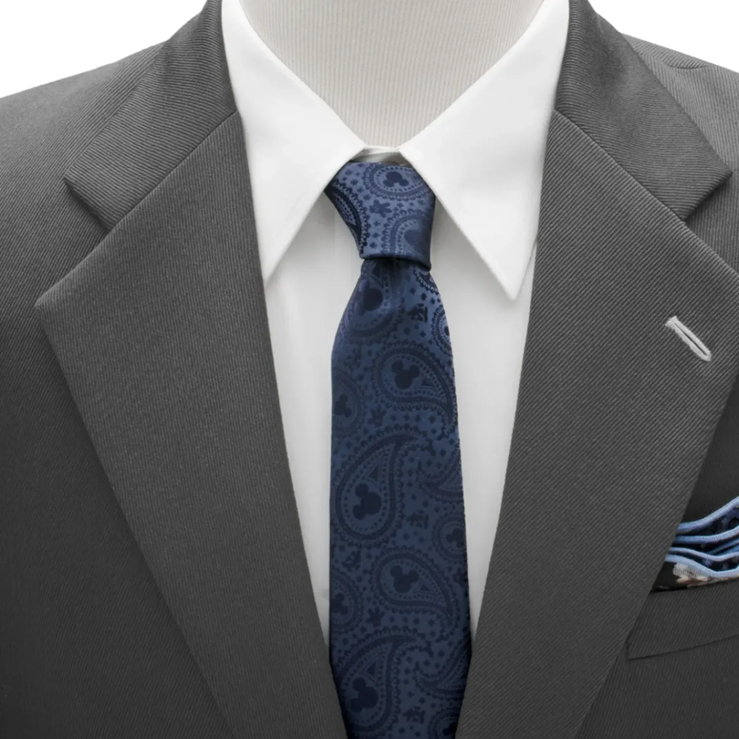 Disney Mickey Mouse Navy Paisley Men's Tie