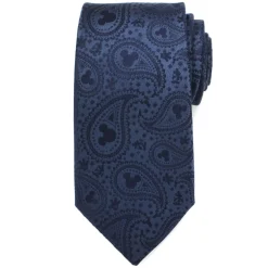 Disney Mickey Mouse Navy Paisley Men's Tie