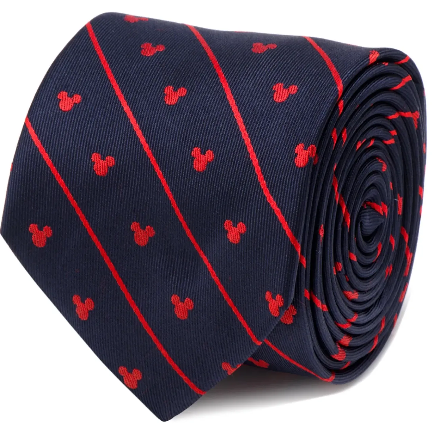 Disney Mickey Mouse Navy Pinstripe Tie