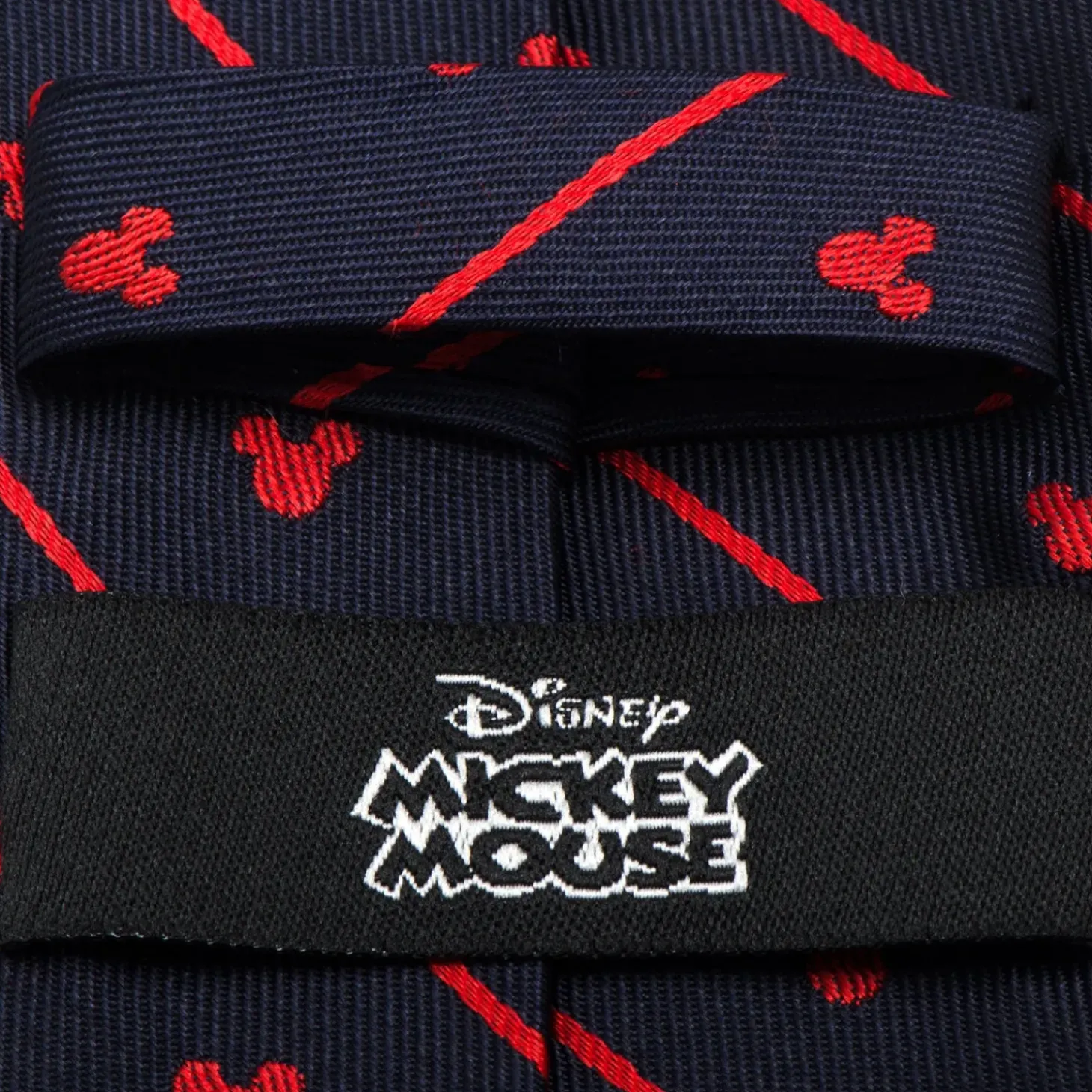 Disney Mickey Mouse Navy Pinstripe Tie