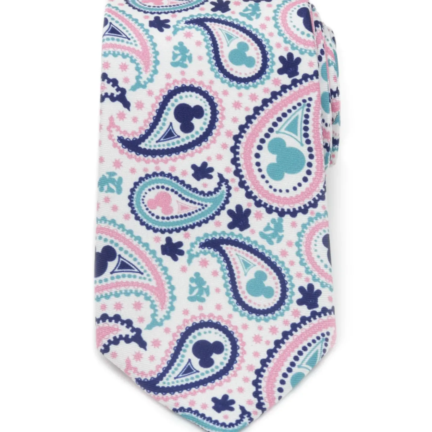 Disney Mickey Mouse Paisley Multi Men's Tie