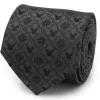 Disney Mickey Mouse Pattern Black Men's Tie