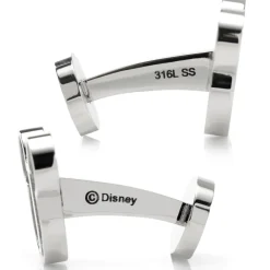Disney Mickey Mouse Silhouette Cutout Cufflinks