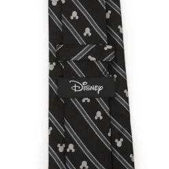 Disney Mickey Mouse Stripe Black Men's Tie