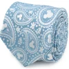 Disney Mickey Mouse Teal Paisley Men's Tie