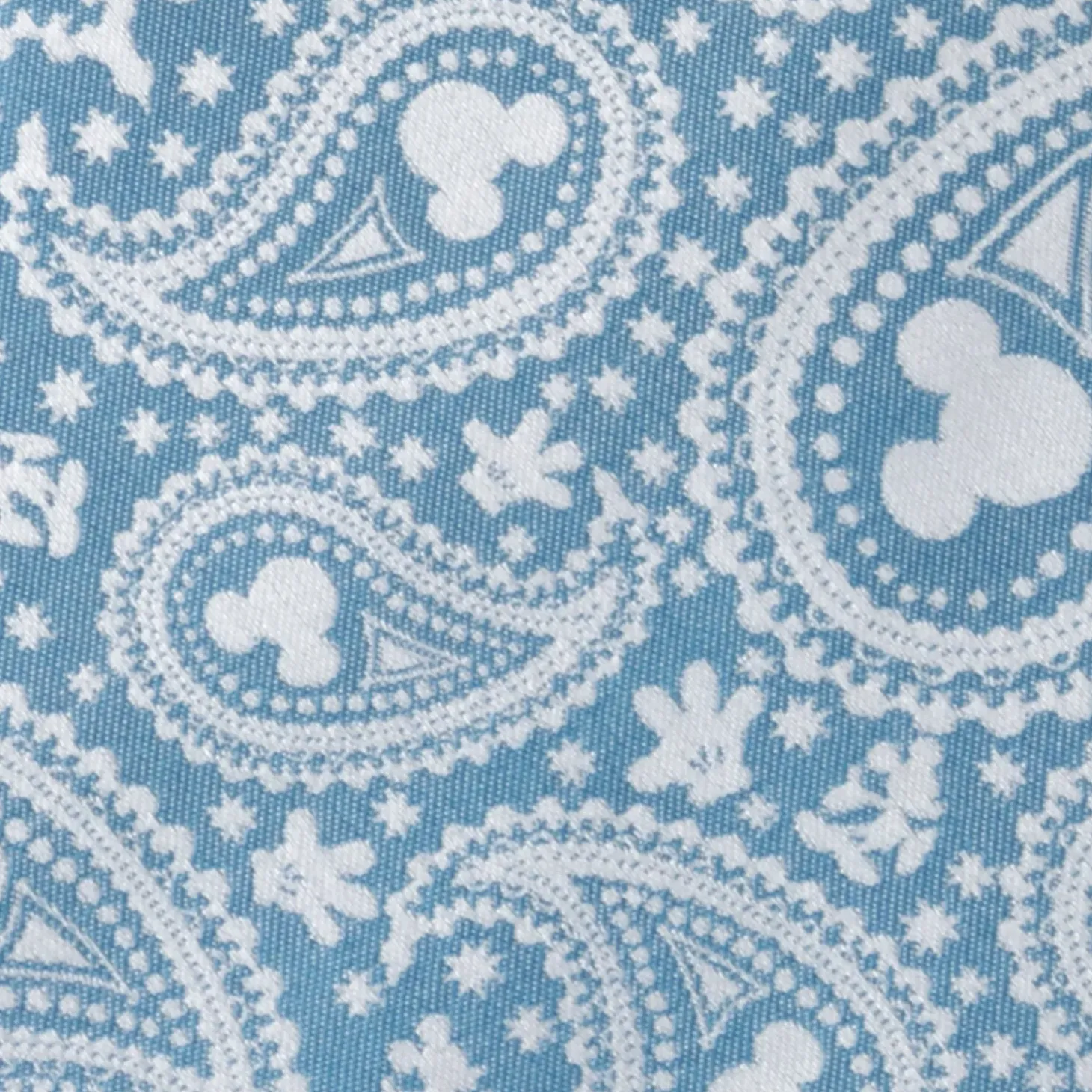 Disney Mickey Mouse Teal Paisley Men's Tie