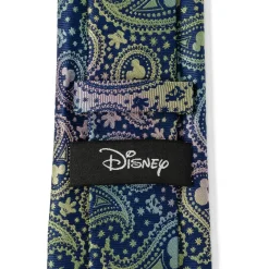 Disney Mickey Silhouette Iridescent Navy Tie