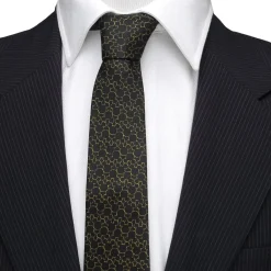Disney Mickey's Celebration Compact Silhouette Men's Tie