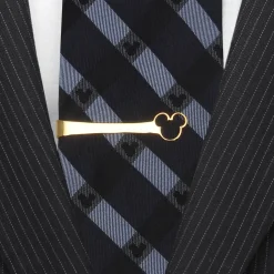 Disney Mickey's 90th Anniversary Vermeil Silhouette Tie Bar