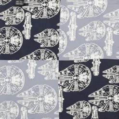 Star Wars Millenium Falcon Blue Pocket Square