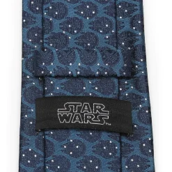 Star Wars Millennium Falcon Dot Blue Men's Tie