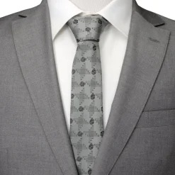 Star Wars Millennium Falcon Gray Men's Tie