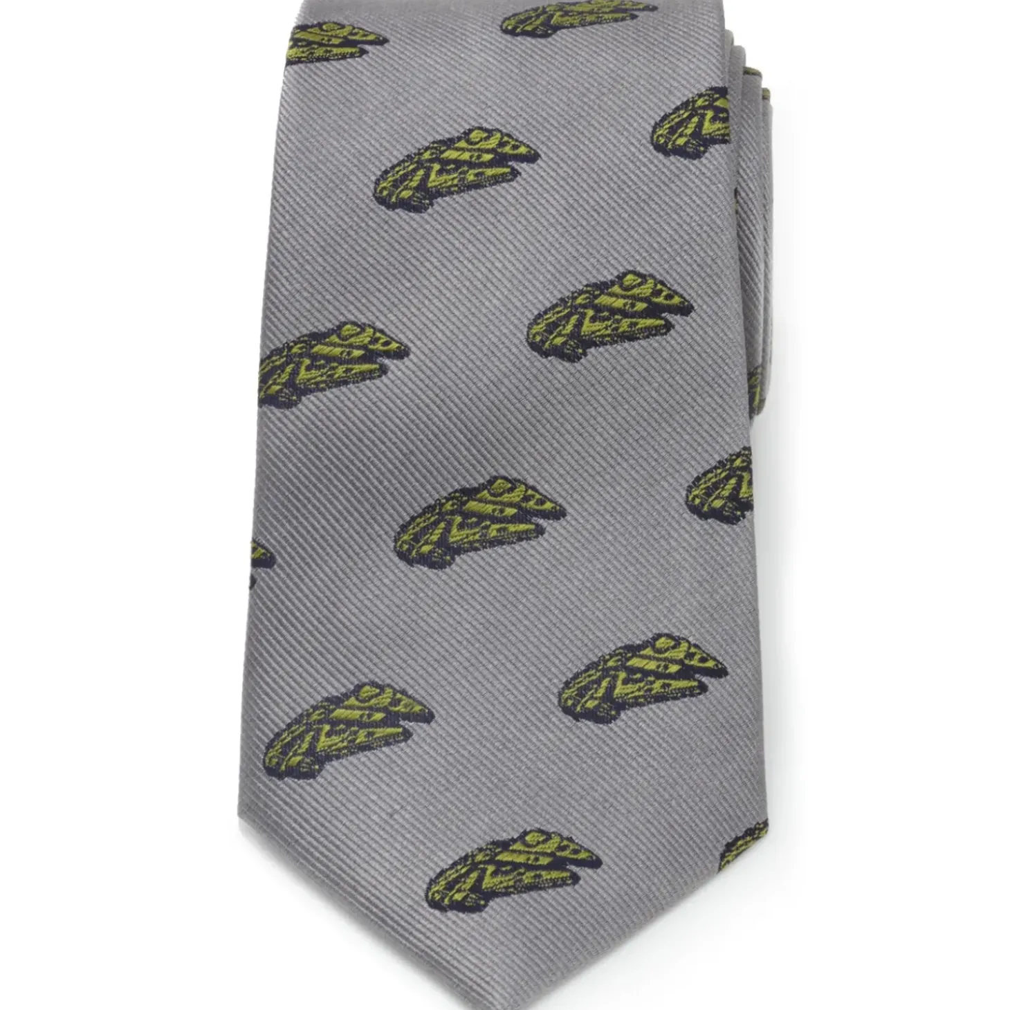 Star Wars Millennium Falcon Gray Men's Tie