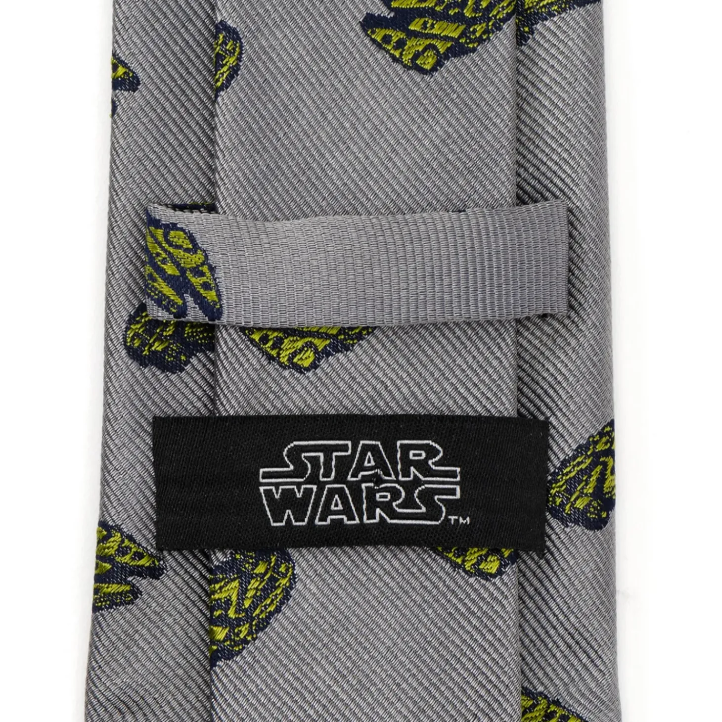 Star Wars Millennium Falcon Gray Men's Tie