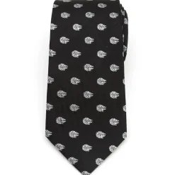 Star Wars Millennium Falcon Metallic Silver Men's Tie