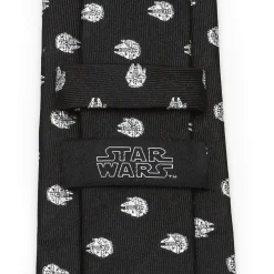Star Wars Millennium Falcon Metallic Silver Men's Tie