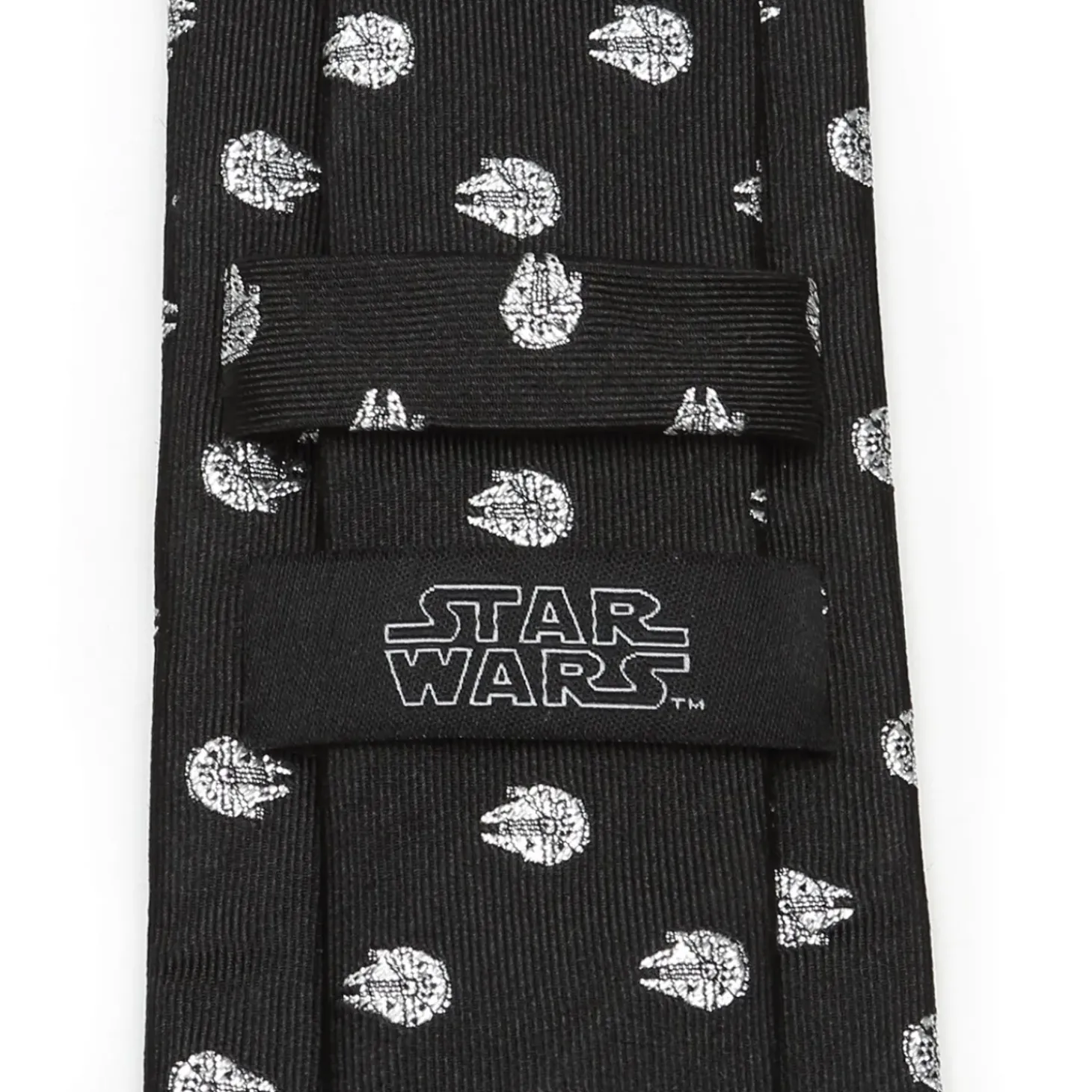 Star Wars Millennium Falcon Metallic Silver Men's Tie