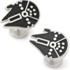Star Wars Millennium Falcon Silver Cufflinks