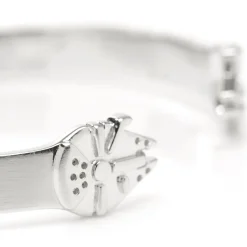 Star Wars Millennium Falcon Stainless Steel Cuff Bracelet