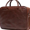 Moore & Giles Miller Standard Attache' in Titan Milled Brown