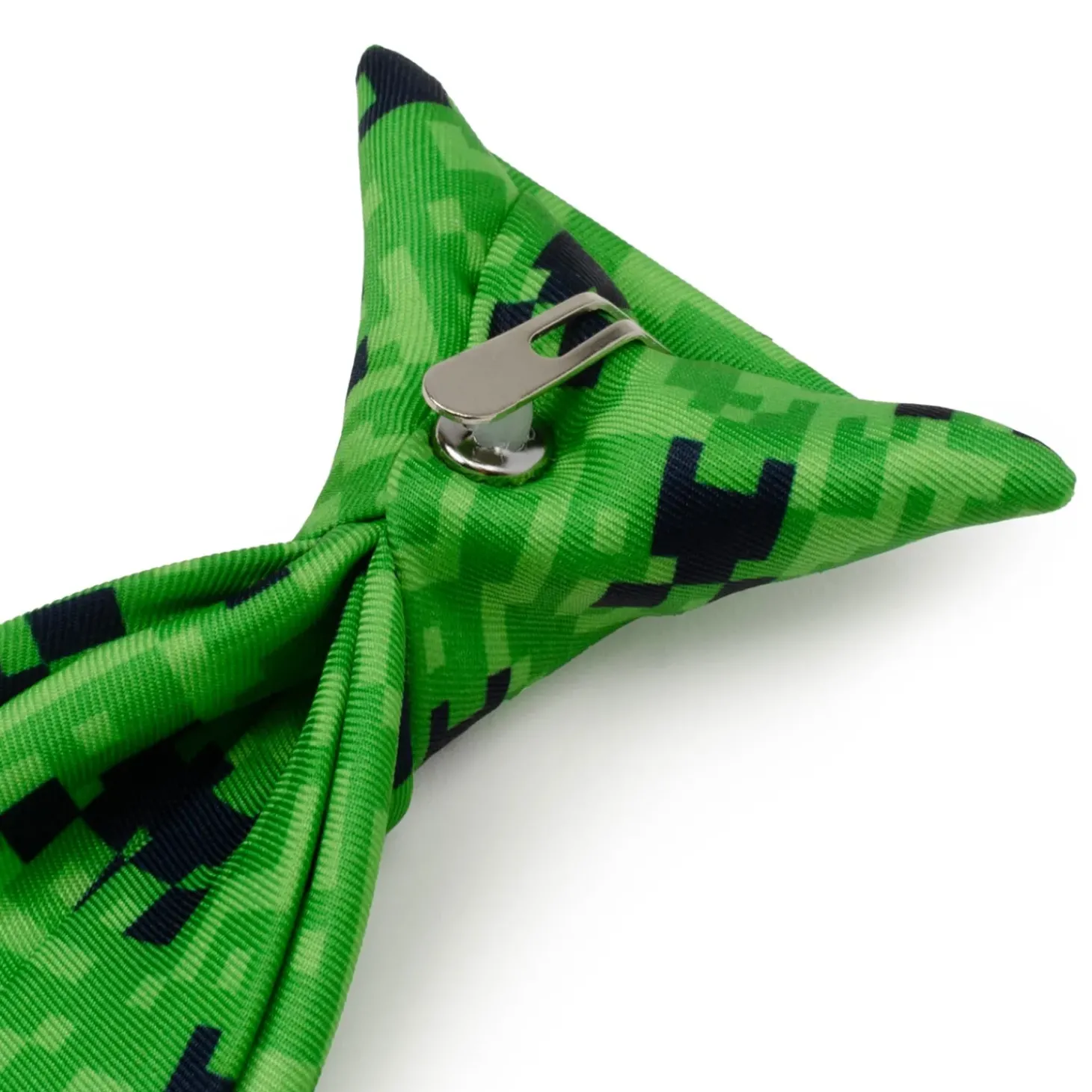 BOY Minecraft Creeper Green Boy's Tie