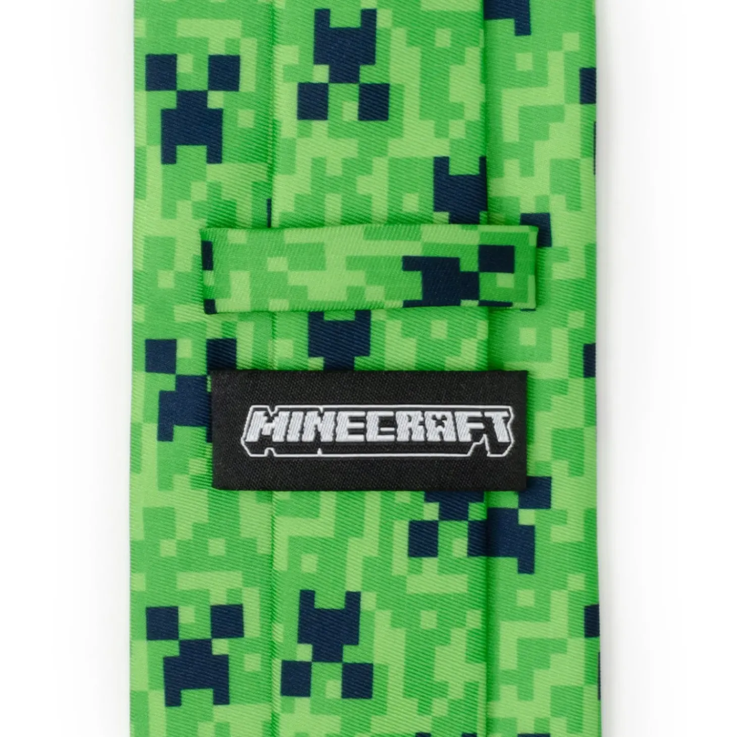 Minecraft Creeper Green Father/Son Tie Set