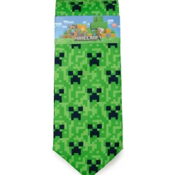 Minecraft Creeper Green Men's Tie
