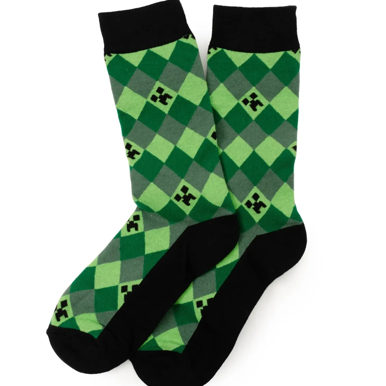 Minecraft Creeper Men's Sock Set
