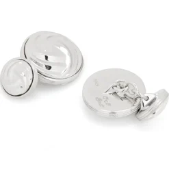 Ox and Bull Trading Co. Modern Knot Sterling Silver Cufflinks