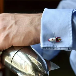 Deakin & Francis Moving Rocket Cufflinks