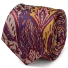 Ox and Bull Trading Co. Multi Brown Patterned Men's Tie