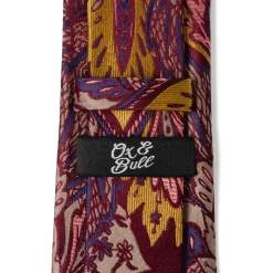 Ox and Bull Trading Co. Multi Brown Patterned Men's Tie