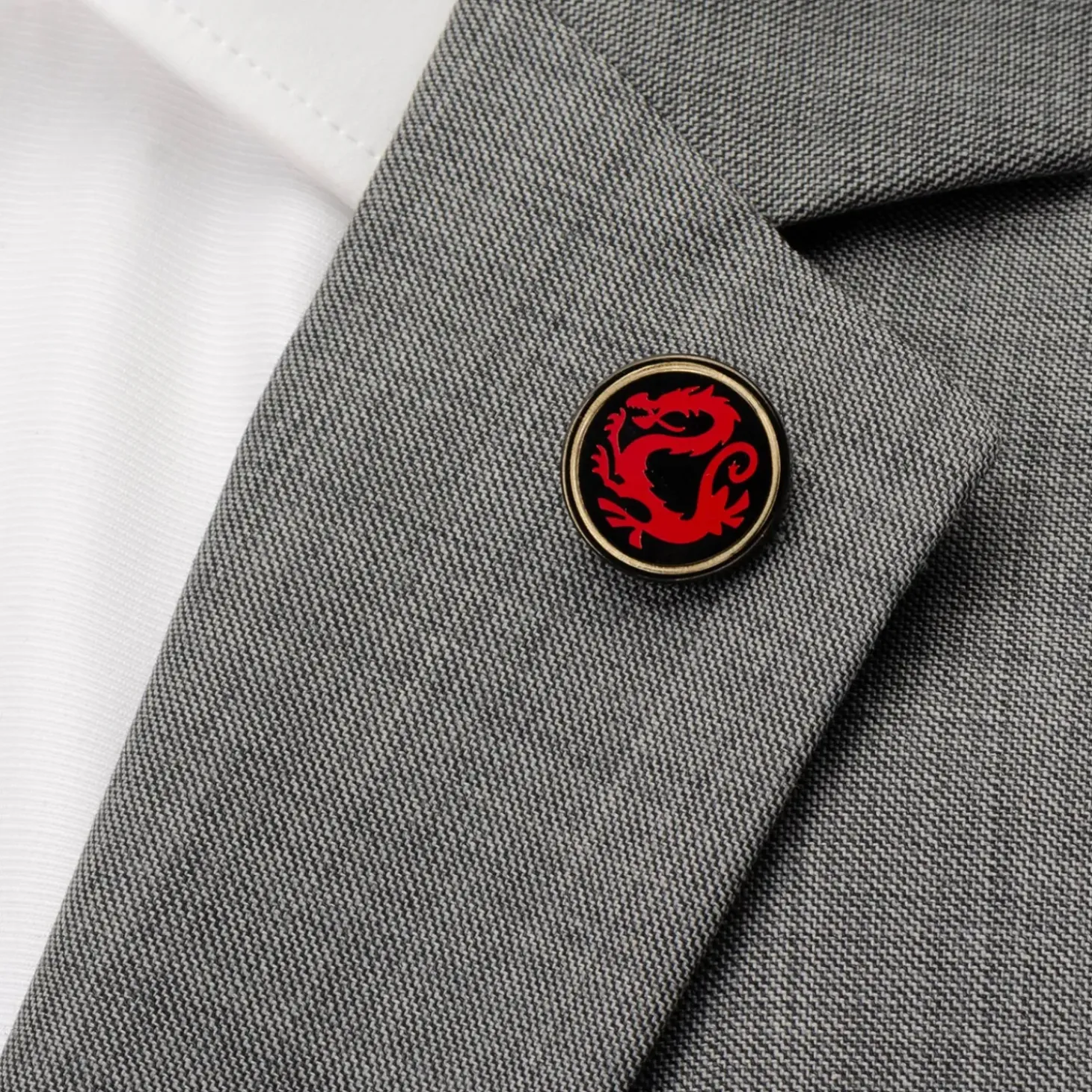 Disney Mushu Emblem Lapel Pin