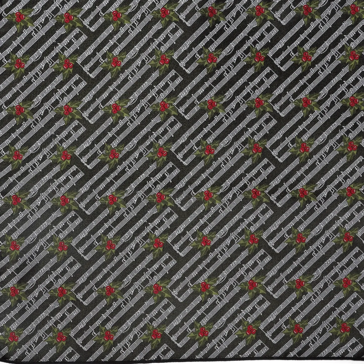 Cufflinks, Inc. Music Holly Note Pocket Square